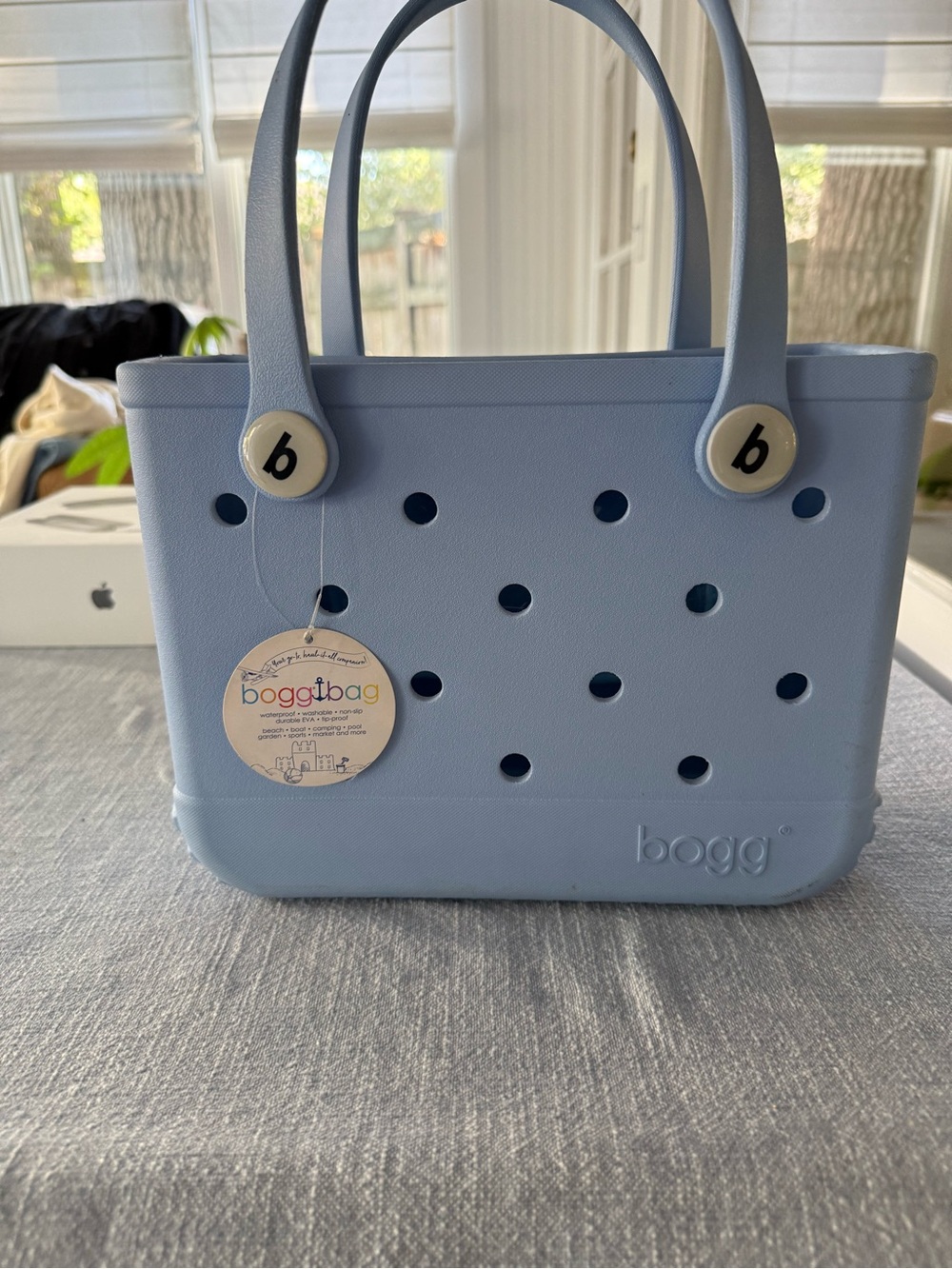 ® Bitty-Bogg Light Blue Tote Bag - BoggBag